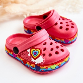 Children's Slippers Foam Crocs Red Charie 2