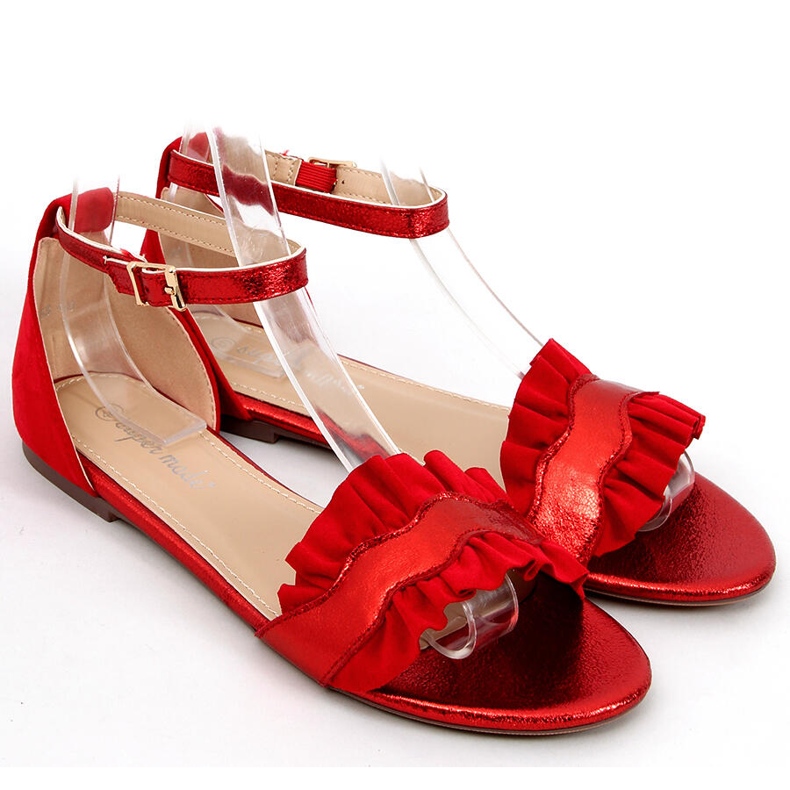 Alpha Red women's sandals 1