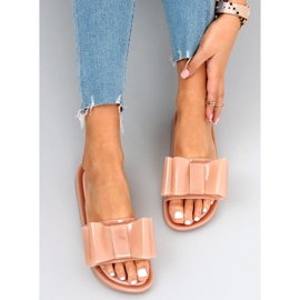 Women's silicone slippers Vinca Pink beige 1 Women's silicone slippers Vinca Pink beige 1