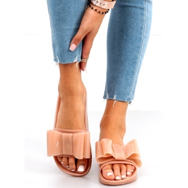 Women's silicone slippers Vinca Pink beige 2 Women's silicone slippers Vinca Pink beige 2