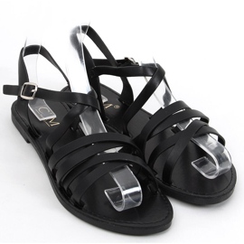 Floss Black women's sandals 1