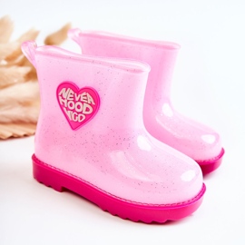 Children's Pink Rain Rain boots 1