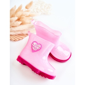 Children's Pink Rain Rain boots 2