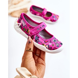BEFADO S.A. Children's ballerina slippers Befado Supergirl 114X483 Pink 1
