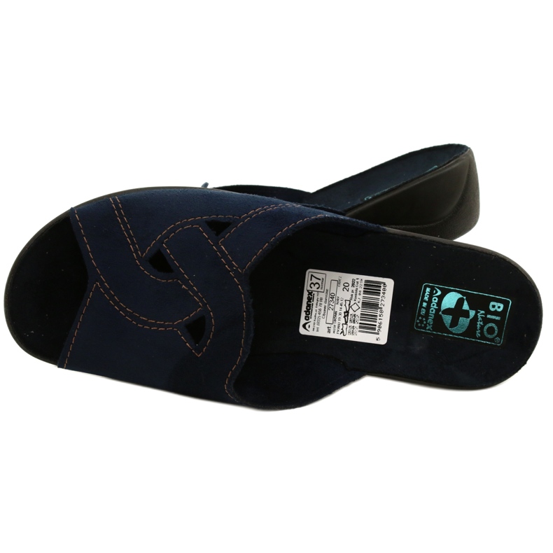 Adanex Women's BIO Nature 27340 sandals navy blue 4 Adanex Women's BIO Nature 27340 sandals navy blue 4