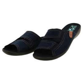 Adanex Women's slippers BIO Nature 26027 Navy blue 3