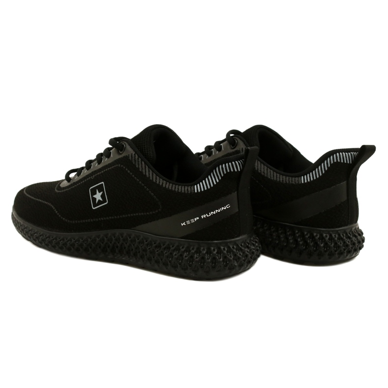NEWS Men's sports shoes 22mn37-4920 black 5