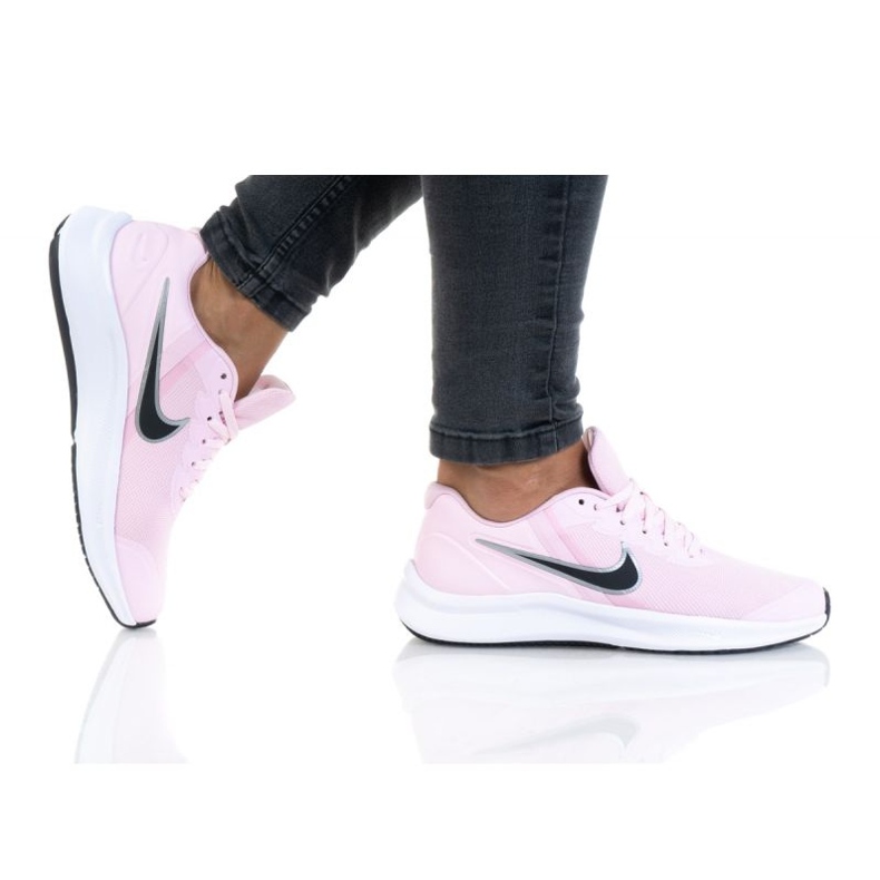 NIke Star Runner 3 (GS) W DA2776-601 shoes pink 1