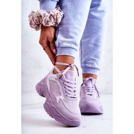 PG1 Women's Sport Shoes Sneakers Violet Bacaris 2