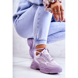 PG1 Women's Sport Shoes Sneakers Violet Bacaris 1