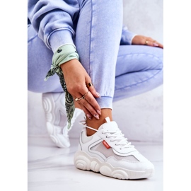 Women's Sneakers Sport Shoes With Mesh White Sallis 1