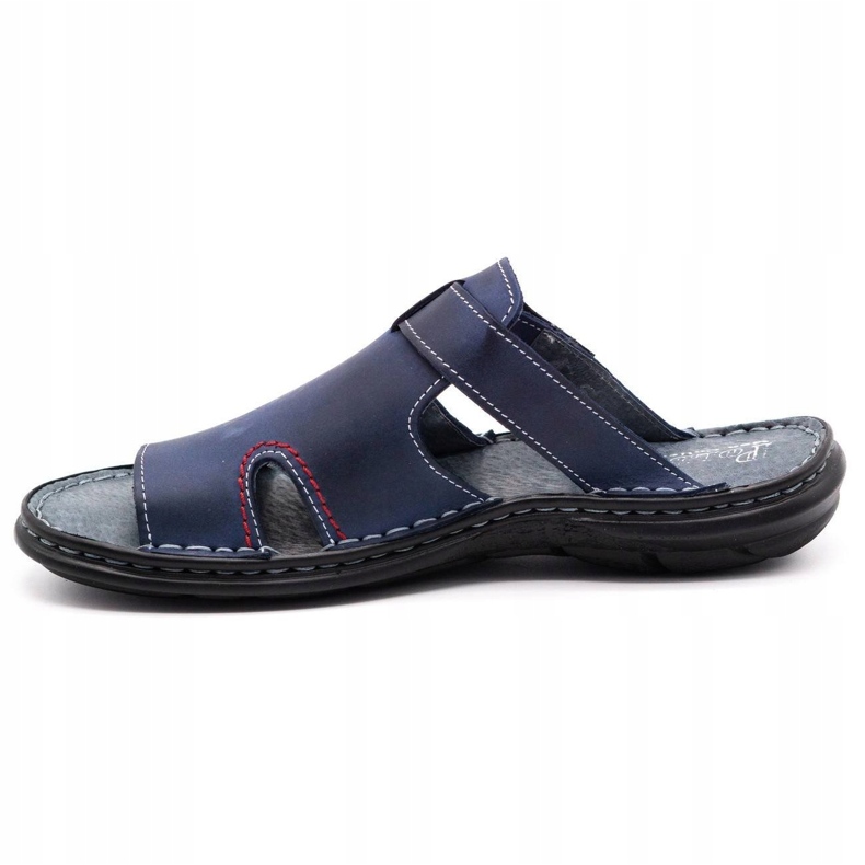 Polbut Men's slippers 356 navy blue 1 Polbut Men's slippers 356 navy blue 1