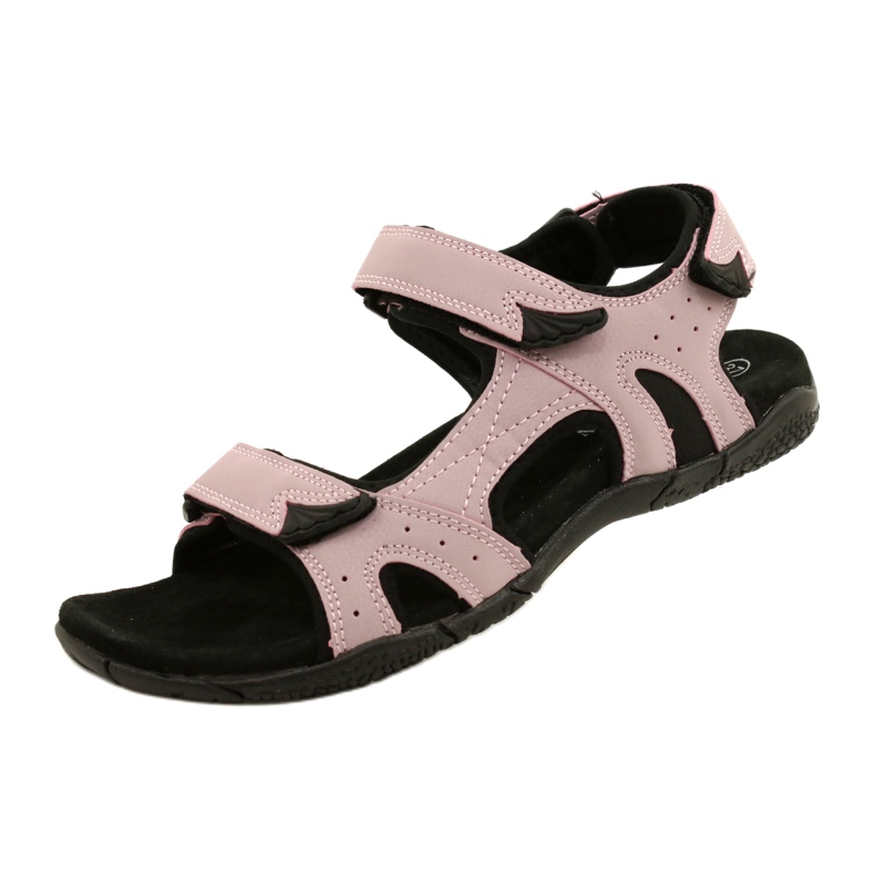 American Club HL53 / 22 Sandals with a Lt.Purple leather insert pink 3