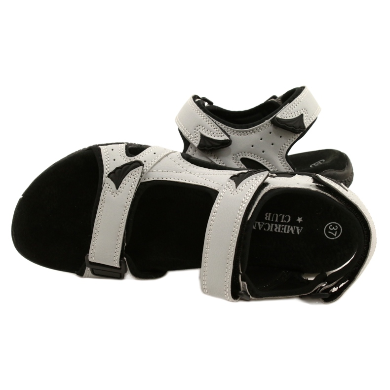 American Club HL53 / 22 Sandals with a LT.Grey leather insert 4