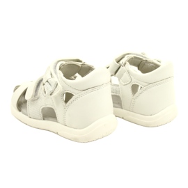 American Club Girls' sandals with the Arman Club XD63/22 white bow 4