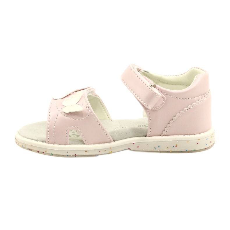 Girls' sandals Butterflies American Club XD58/22 Pink 1