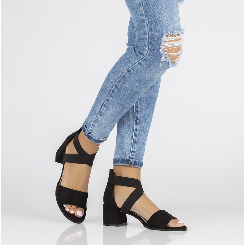 Filippo DS2093 / 22 Bk black sandals 2 Filippo DS2093 / 22 Bk black sandals 2