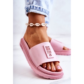 Women's Slippers Big Star JJ274A303 Pink 2