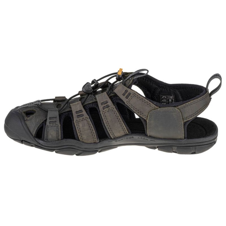 Keen Clearwater Cnx Leather 101310 sandals grey 1
