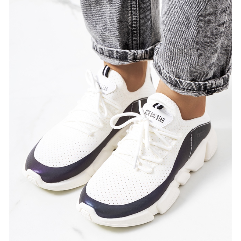 White sneakers Big Star FF274A052 1