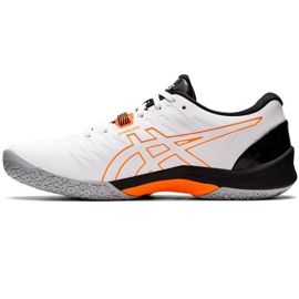 Asics Blast Ff 2 M 1071A044 103 handball shoes white orange white 1