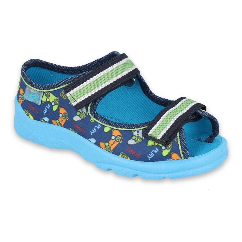 Befado children's slippers 969x160 blue 4
