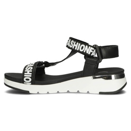 Leather sandals Filippo DS2169 / 22 Bk black 1