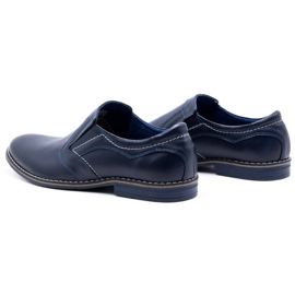 Olivier Elegant men's shoes 283LU navy blue 4 Olivier Elegant men's shoes 283LU navy blue 4