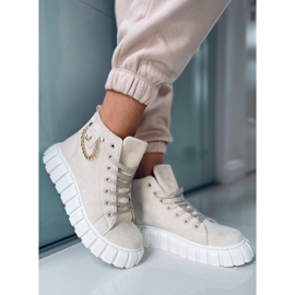 Iggy Beige ankle sneakers 1