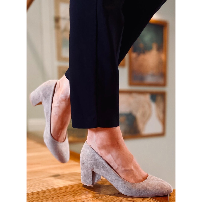 Pumps low heels Phoebe Khaki beige 2 Pumps low heels Phoebe Khaki beige 2