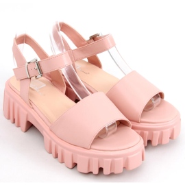 Dianne Pink high-soled sandals 2