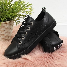 Sneakers with eco leather Filippo W PAW221B black 2