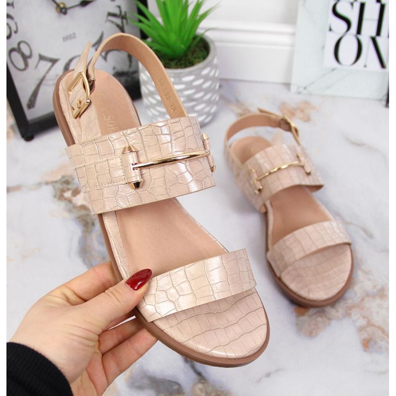 Sandals T.Sokolski W SCA166 beige 1