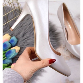 Pumps on the Sergio Leone W SK150N silver pin 1