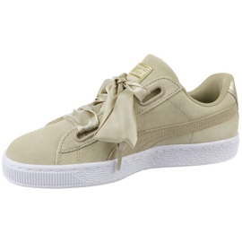 Puma Basket Heart Metallic Safari W 364083-01 beige 1 Puma Basket Heart Metallic Safari W 364083-01 beige 1