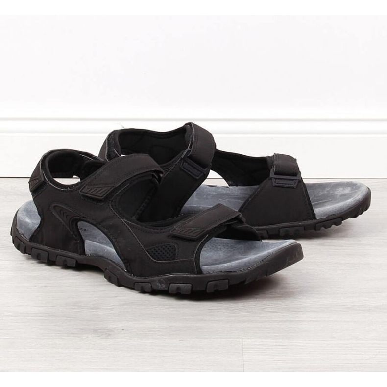 Velcro sandals American Club M AM886 black 1 Velcro sandals American Club M AM886 black 1