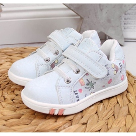 Velcro sports shoes American Club Jr AM883B blue 2 Velcro sports shoes American Club Jr AM883B blue 2