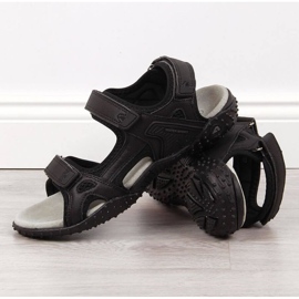 Velcro sandals American Club W AM887A black 2 Velcro sandals American Club W AM887A black 2