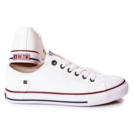 Men's Leather Sneakers Big Star II174001 White 3 Men's Leather Sneakers Big Star II174001 White 3