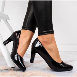 Black pumps, lacquered post by Sergio Leone 1