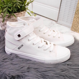 White Velcro sneakers Big Star V274541SS20 2