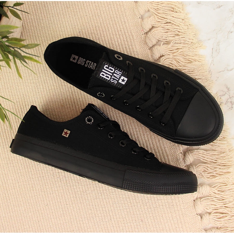 Black Big Star AA274009 low-top sneakers 2