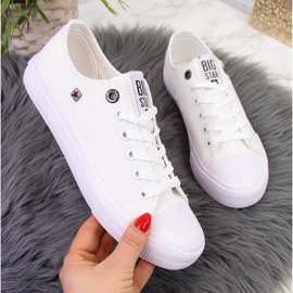 Low white sneakers Big Star AA274010 1