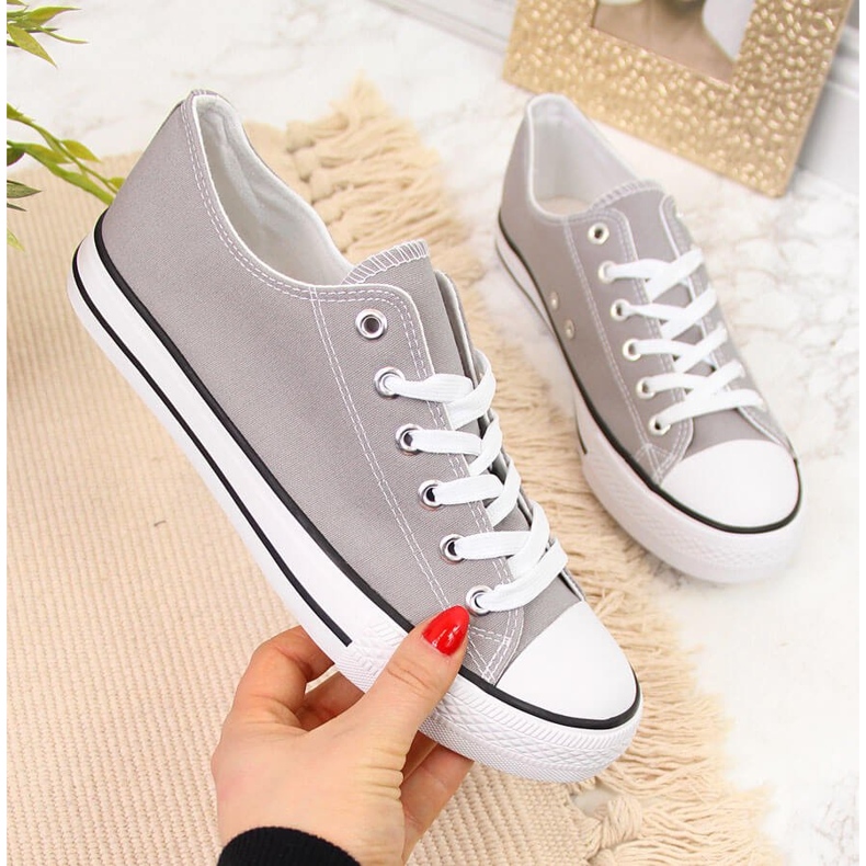 Atletico gray low sneakers grey 1