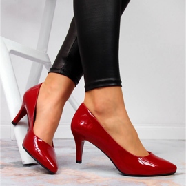 Pumps lacquered red Sergio Leone 2