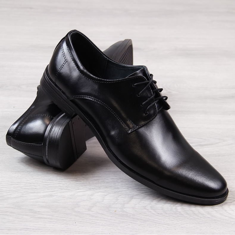 Black men's formal shoes Buster by Gregor 1
