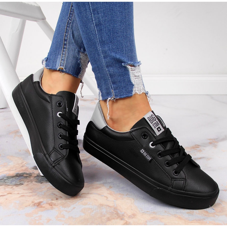 Black Big Star EE274314 low-top sneakers 1