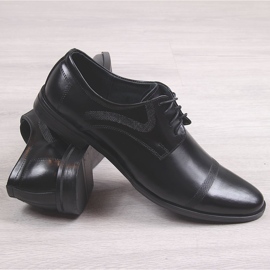 Black men's formal shoes Buster by Gregor 1 Black men's formal shoes Buster by Gregor 1