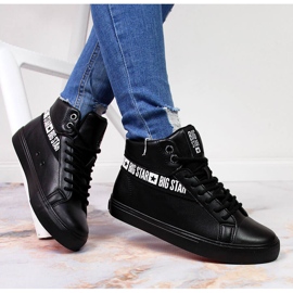 Black high-top trainers Big Star EE274355 1