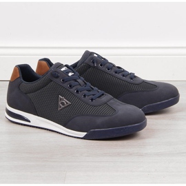 Men's casual sports shoes navy blue Bugatti JJ153171 1 Men's casual sports shoes navy blue Bugatti JJ153171 1